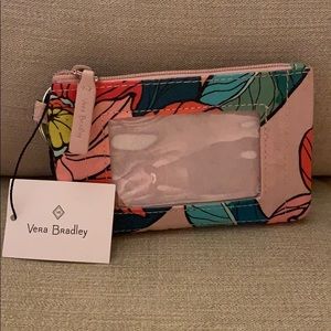 Vera Bradley ZIP ID Case in Vintage Floral